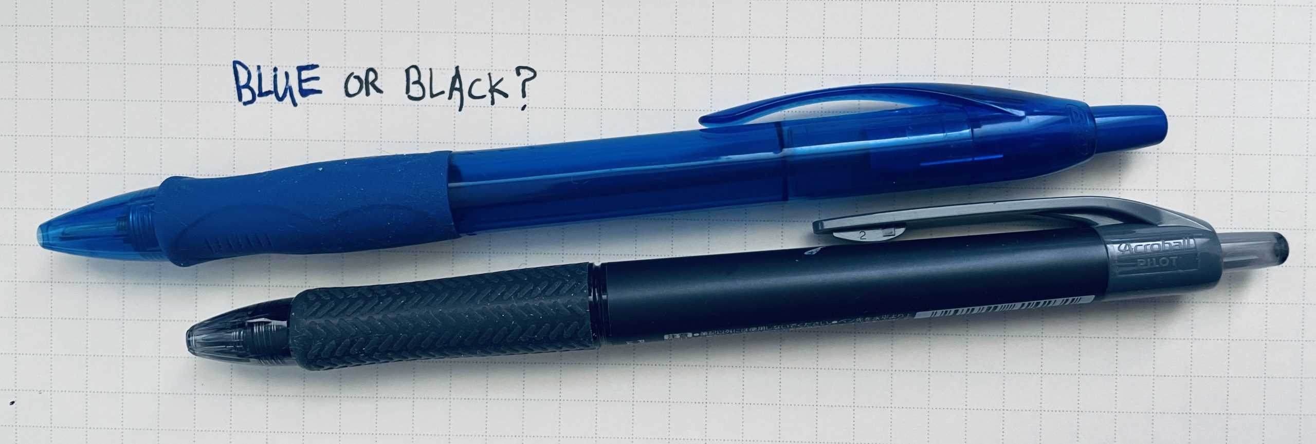 Blue Ink Or Black Ink: Which One Is Best?