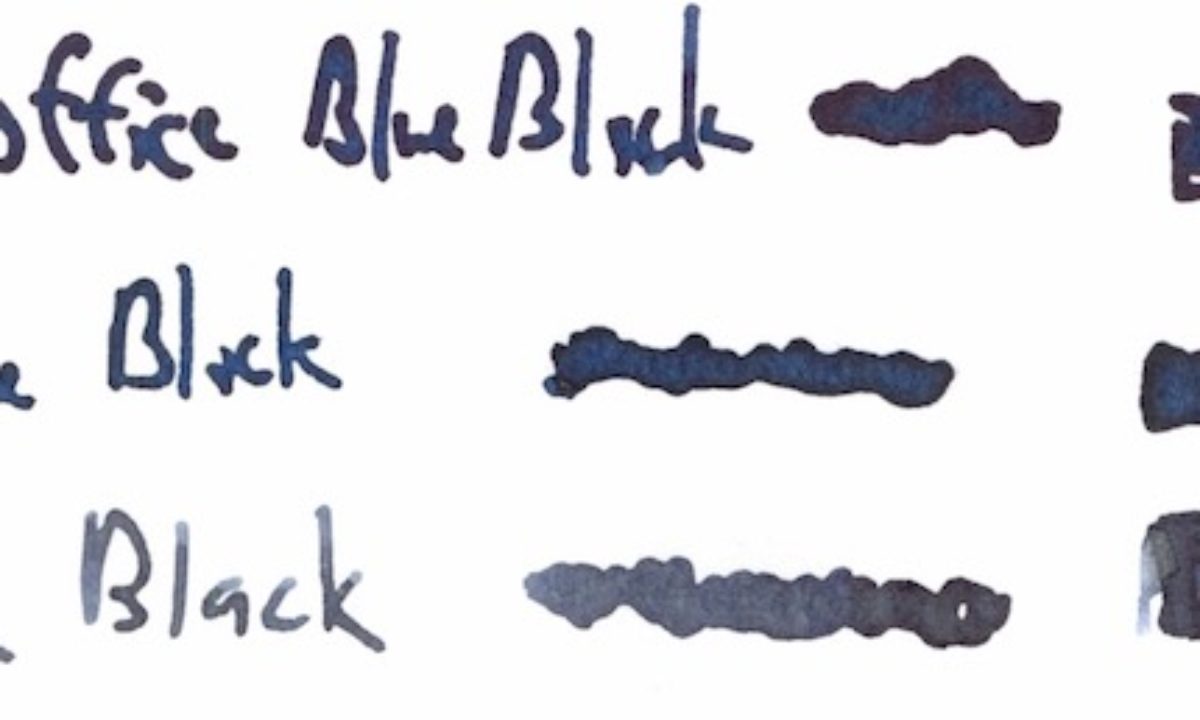 Tuesday Toolset, Top 5 Blue Black Fountain Pen Inks Edition — The