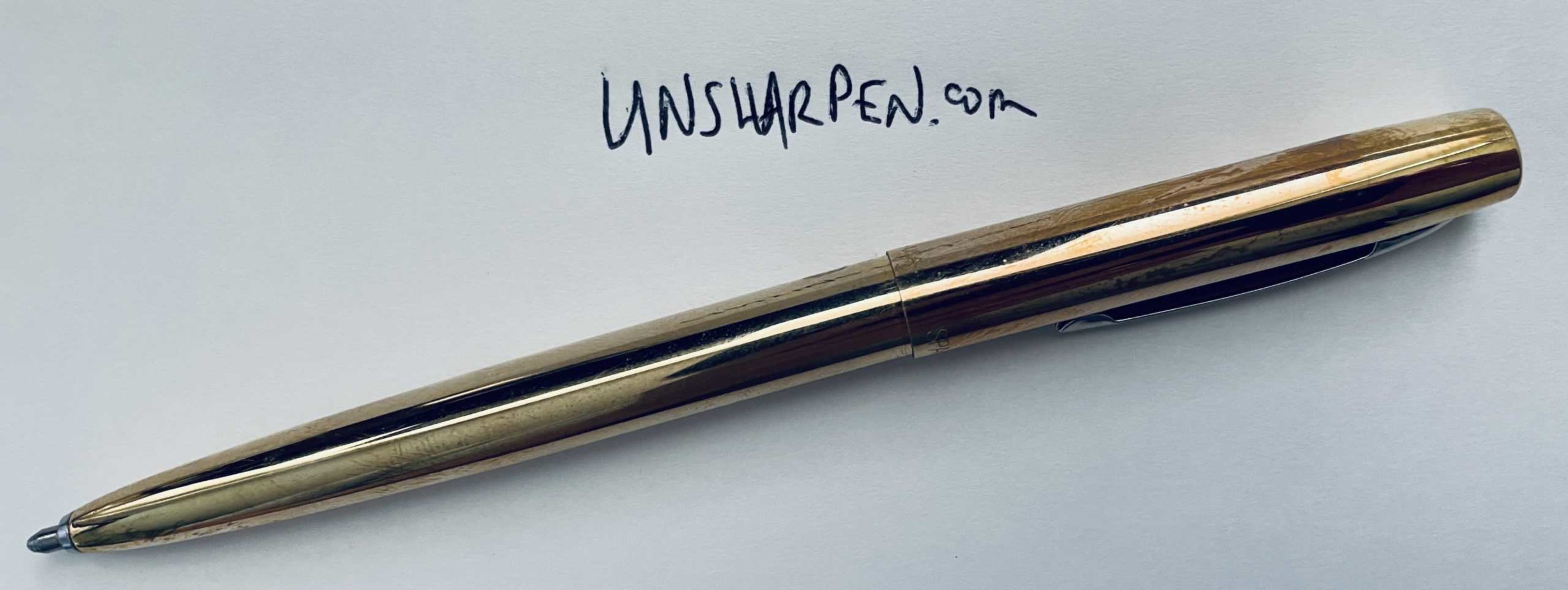 Fisher Space Pen Green & Chrome Cap-O-Matic Ballpoint Pen New S251GR 