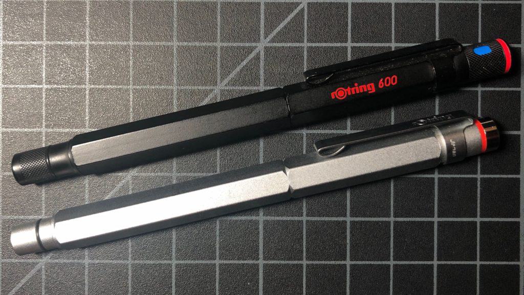 Rotring 600 vs Rotring Newton Comparison Unsharpen