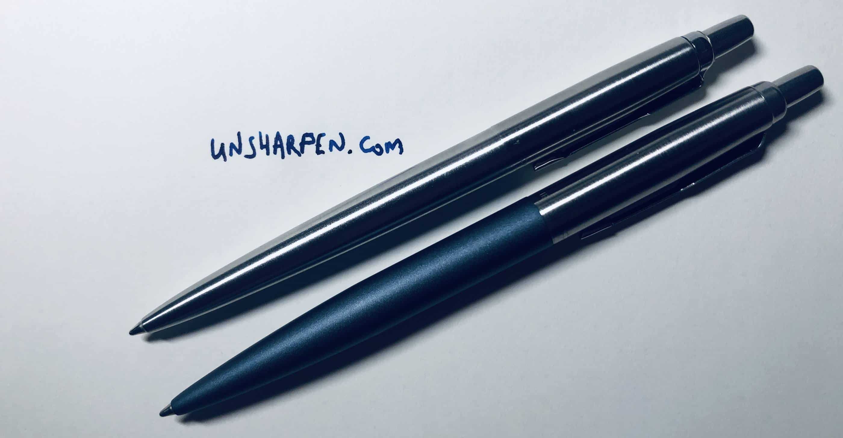 DOLLAR Note 0.7mm Fine Biros Ball Pens BLACK BLUE RED Soft Click