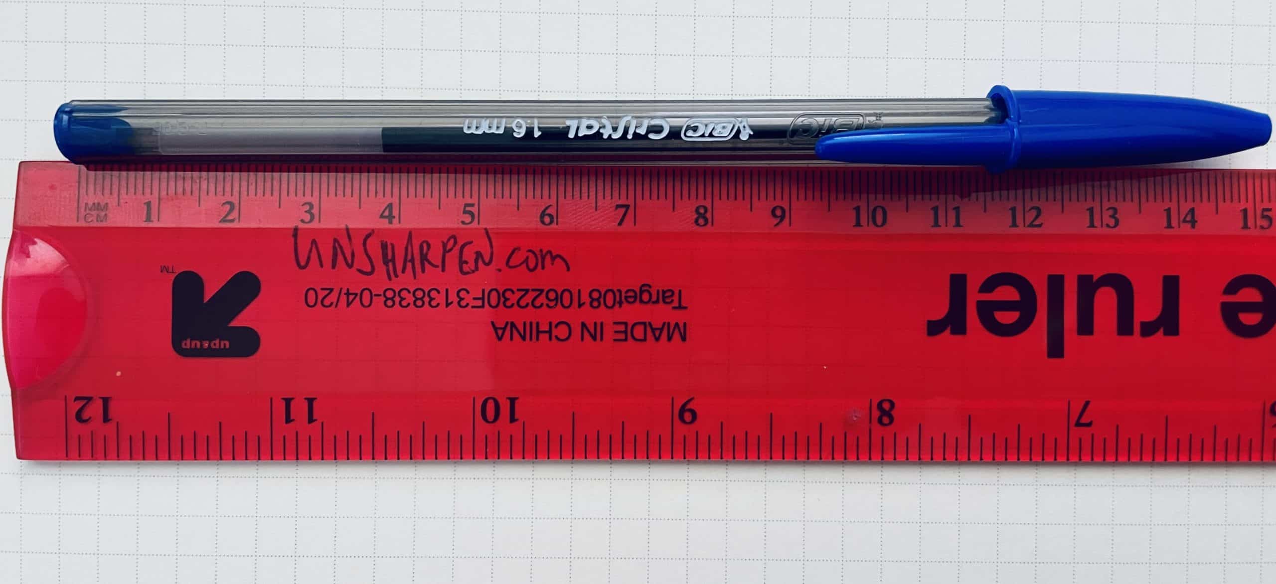 How Many Inches Long Is A Bic Mechanical Pencil