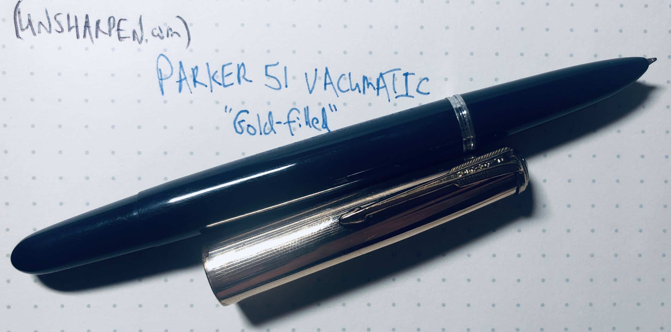 Ink parker pen 51 Parker Penography: