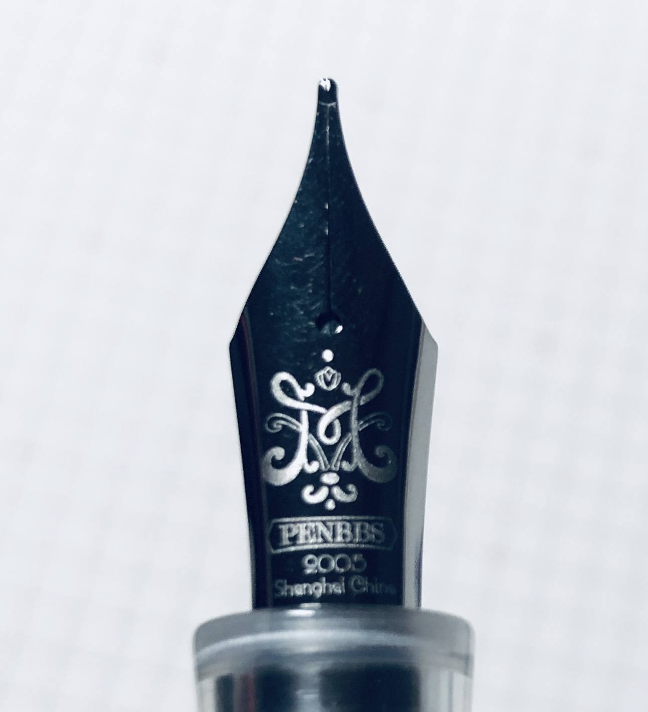 Penbbs 456 Acrylic Negative Pressure Fountain Pen Fine Nib Writing