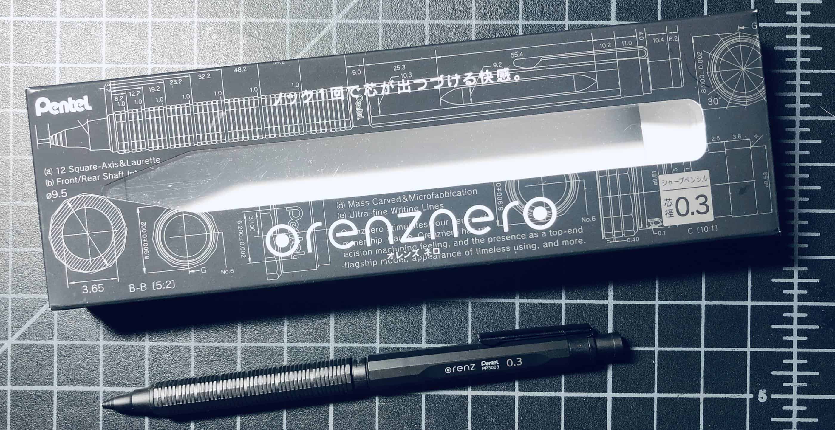 Orenz Sliding Sleeve Mechanical Pencil - 0.3mm