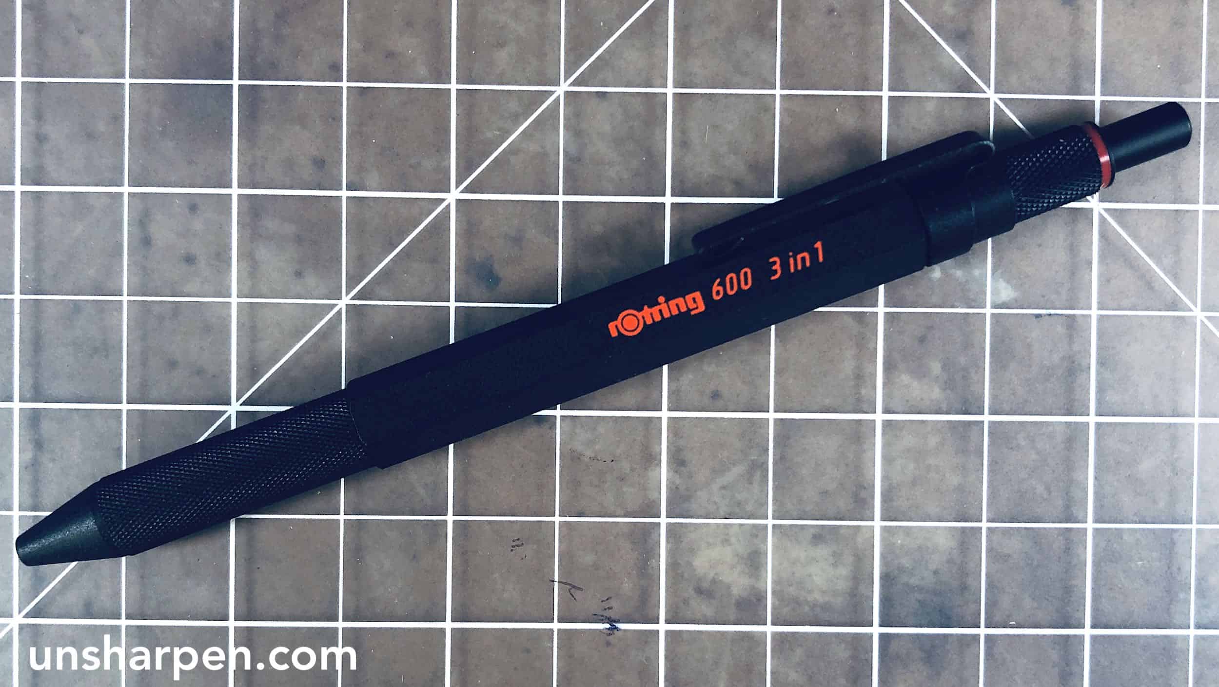Details about   ROTRING multi-pen Trio Pen ballpoint pen mechanical pencil Black 1904453  japan 