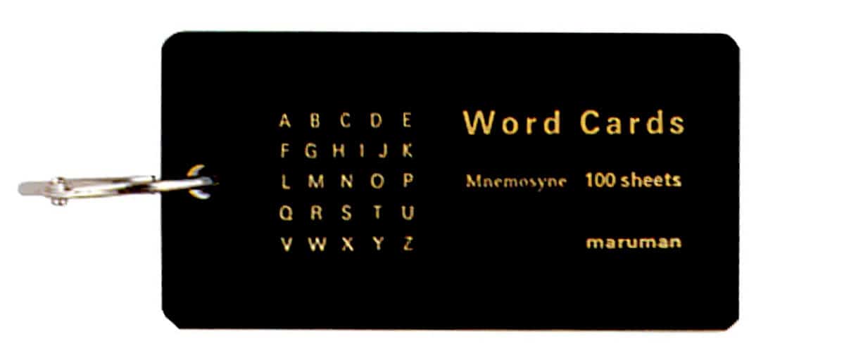 Maruman Mnemosyne Word Cards
